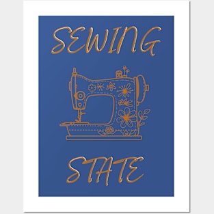 Sewing State Posters and Art